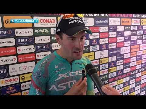 Video Alberto Bettiol vince la 13^ tappa del Giro d'Italia 2026 con arrivo a Verbania