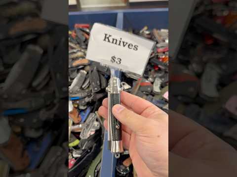 Dangerous weapon confiscated by TSA.    