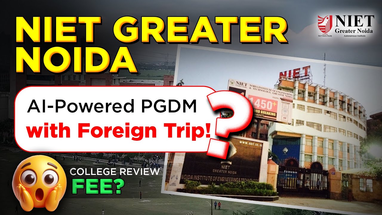 NIET PGDM Review: Global Exposure, AI Certifications & ₹13.5 LPA Package! | Advise Brother