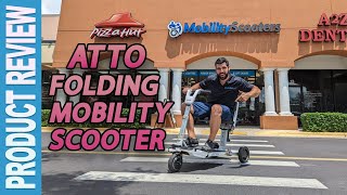 Atto Folding Mobility Scooter Model 🧐 Review Moving Life screenshot 2