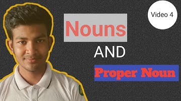 Nouns And Proper Noun