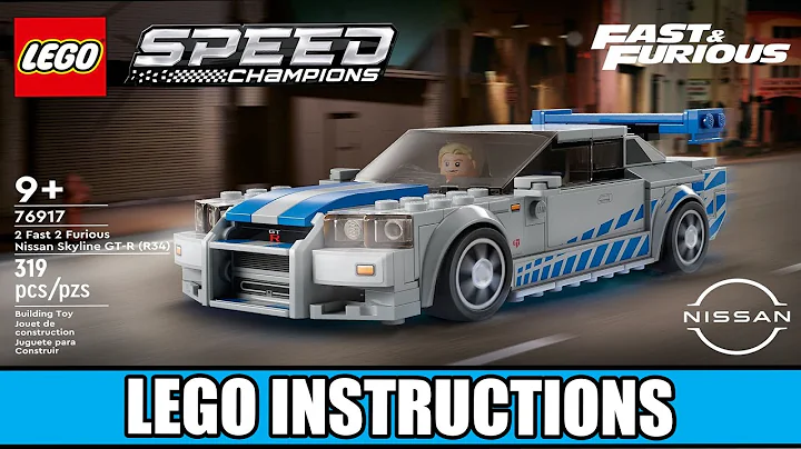 LEGO Instructions | Speed Champions | 76917 | 2 Fast 2 Furious Nissan Skyline GT-R (R34)