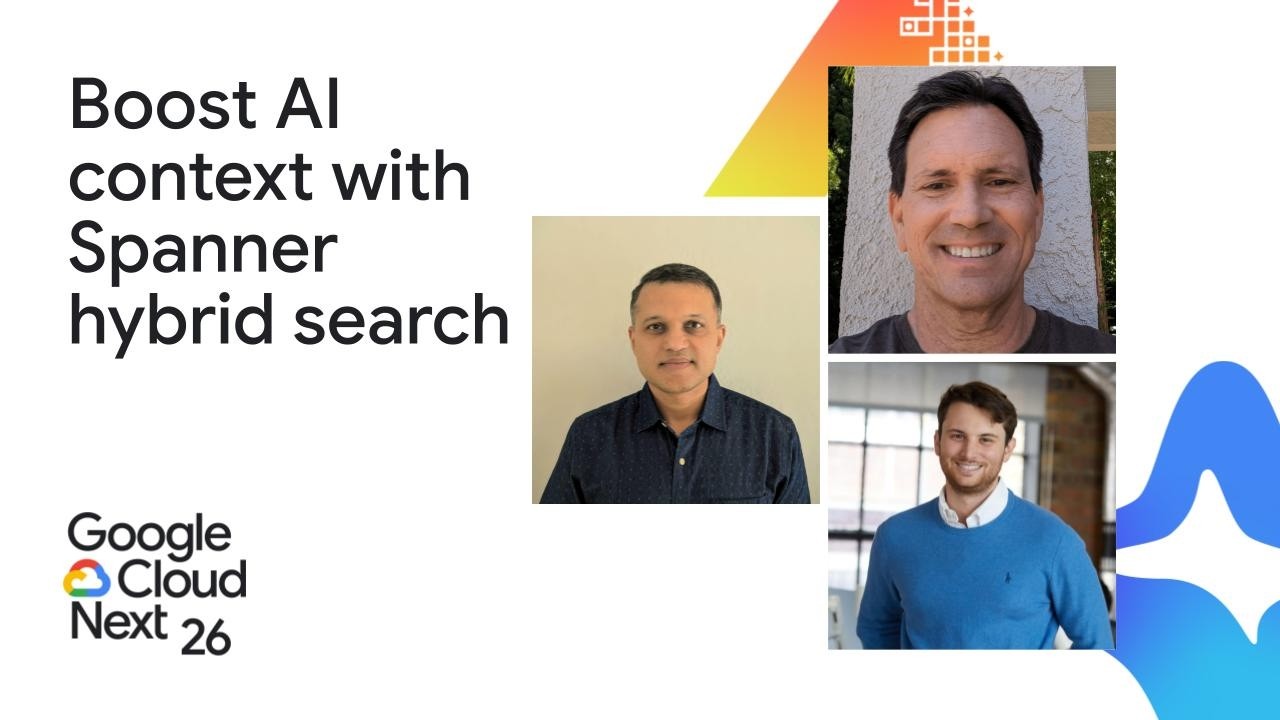 Boost AI context with hybrid search in Spanner