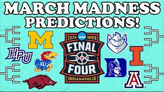 March Madness Predictions.. Filling out CBS Sports Bracketology