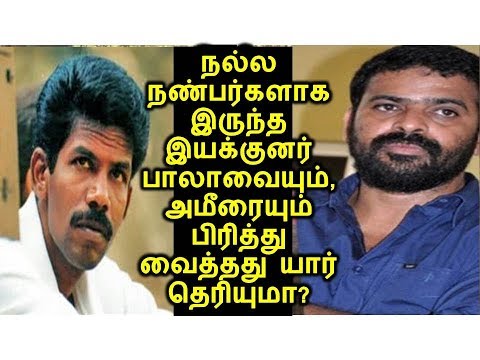 நல்ல நண்பர்களாக இருந்த இயக்குனர் பாலாவையும்,அமீரையும் பிரித்து வைத்தது யார் தெரியுமா?