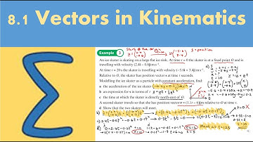 8.1 Vectors in Kinematics (STATISTICS AND MECHANICS 2 - Chapter 7: Further kinematics)