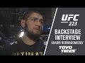 UFC 223: Khabib Nurmagomedov - "I'm Going to Hold This Belt All Night"