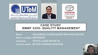 Case Study Presentation BMMF 3256 Quality Management