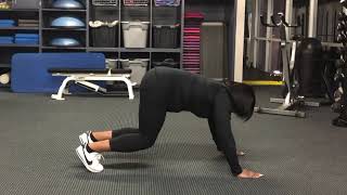 Bear Crawl Heel Touch