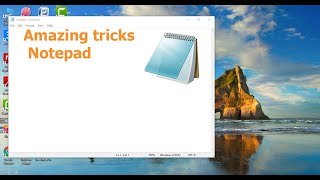 how to use notepad in computer in Urdu/Hindi 2021