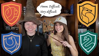 I made by BF take the Official Hogwarts House Sorting Quiz! 