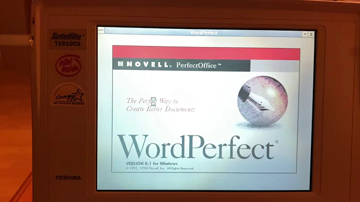 Toshiba T1910CS 486 laptop