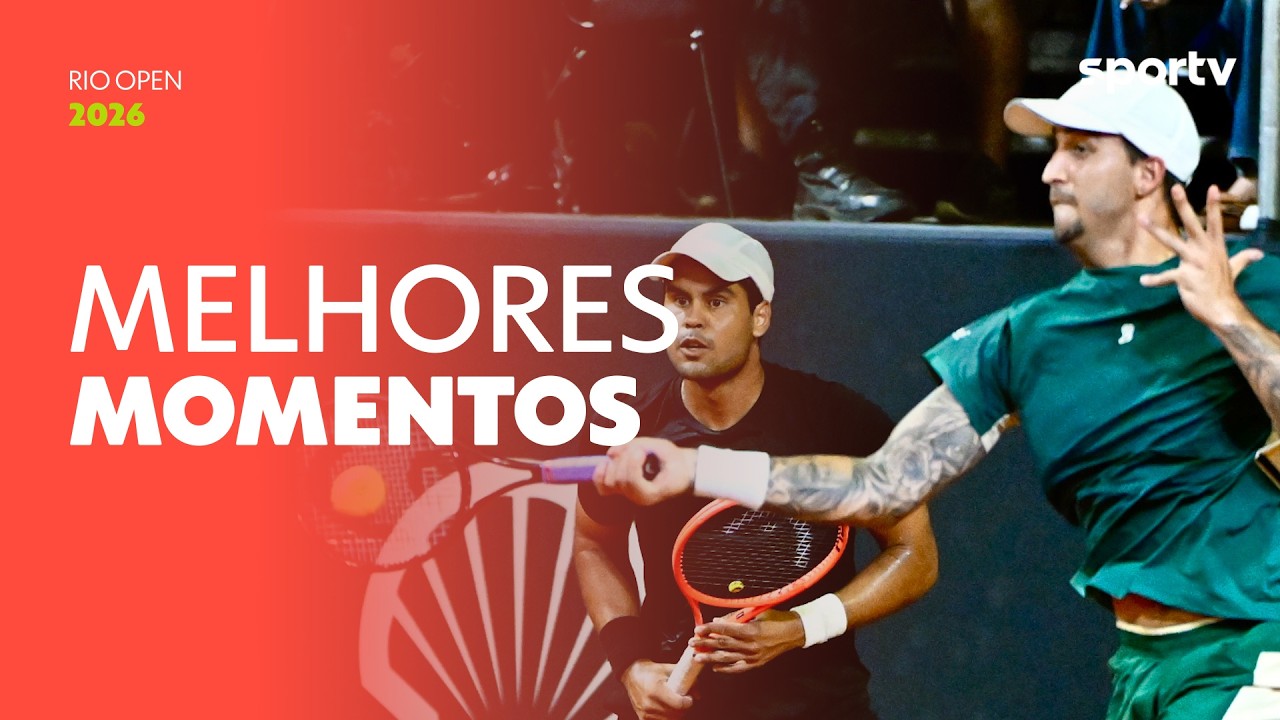 ANDREOZZI/GUINARD 2 X 0 MELIGENI/ZORMANN | MELHORES MOMENTOS | QUARTAS | RIO OPEN 2026 | sportv