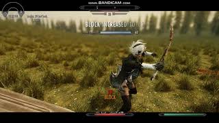 Skyrim 2b Enemy test(tkuku's animation mix)