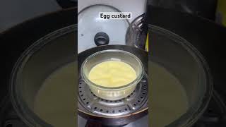 How to make egg custard vlog travel food
