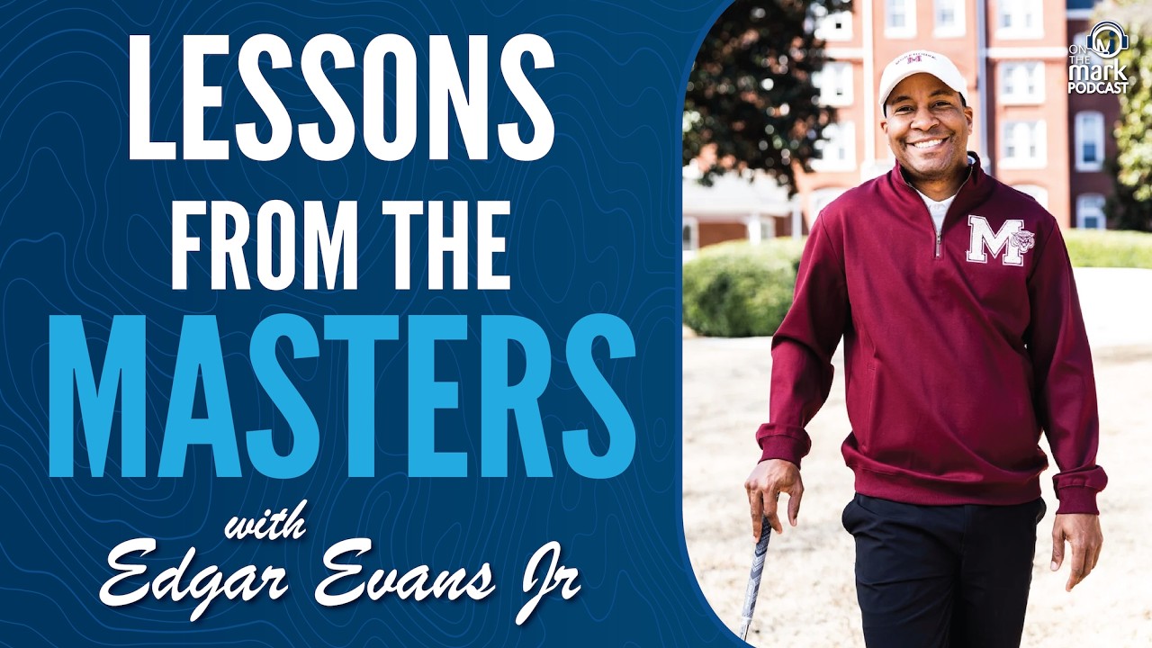 Lessons from The Masters with Edgar Evans Jr. - YouTube