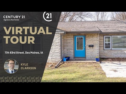 734 63rd Street, Des Moines, IA home video tour