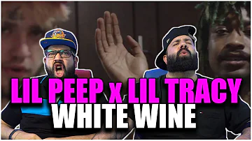 THE MELODIES!!! lil peep x lil tracy - white wine *REACTION!!