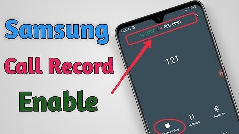 How To Record Call | Samsung A10/A20/A30/A50/A70/M20/M30 | Enable Samsung Call Recorder in Bangla