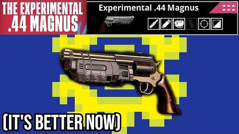 Experimental 44 Magnus - New and Improved - Generation Zero Weapon Encyclopedia