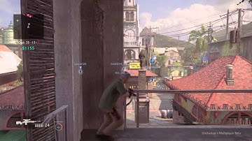 Uncharted™ 4 Multiplayer Beta "M14 Custom" Custom Loadout Gameplay