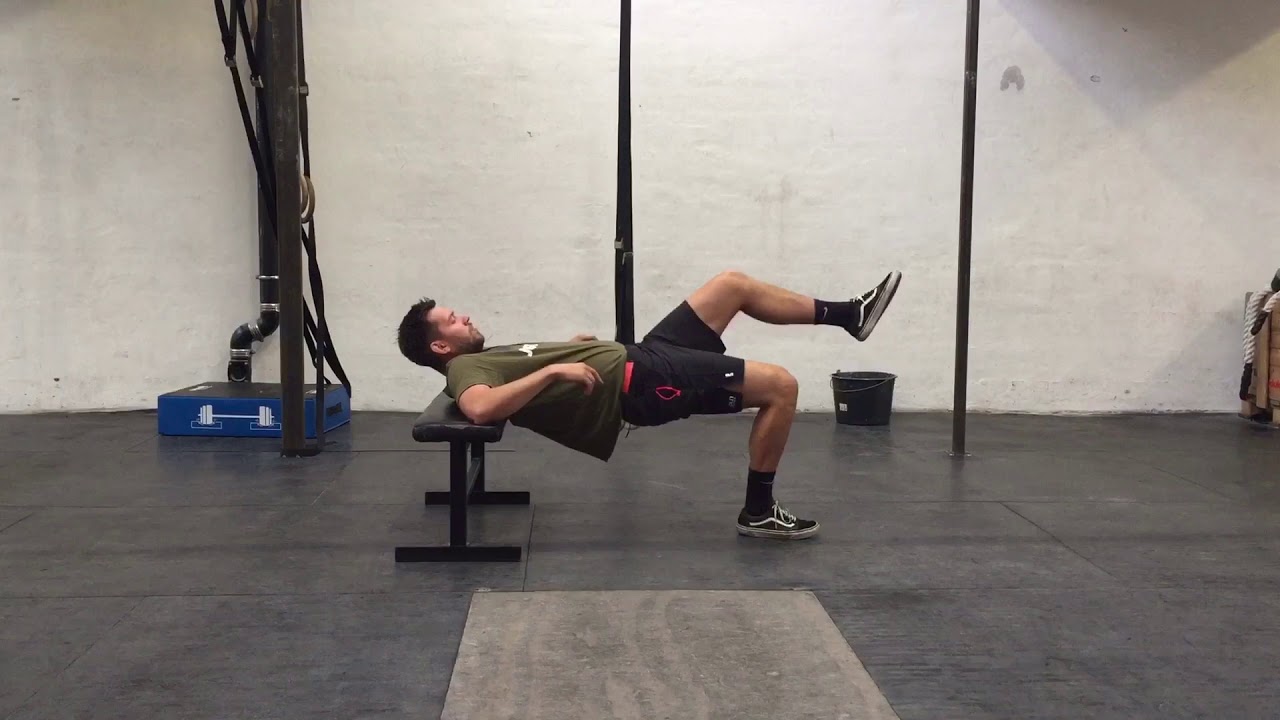 One leg hip thrust + weighted one leg hip thrust YouTube