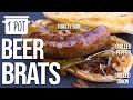 Easy One Pot Beer Brats SAM THE COOKING GUY 4K 