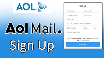 Create An AOL Account | www.aol.com Registration Help 2021 | AOL.com Sign Up | AOL Mail