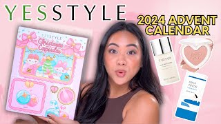 Opening the BEST advent calendar of the year! YESSTYLE Advent Calendar 2024