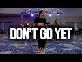 Dont go yet   camila cabello ft kaycee rice  brian friedman choreography  radix dance fix