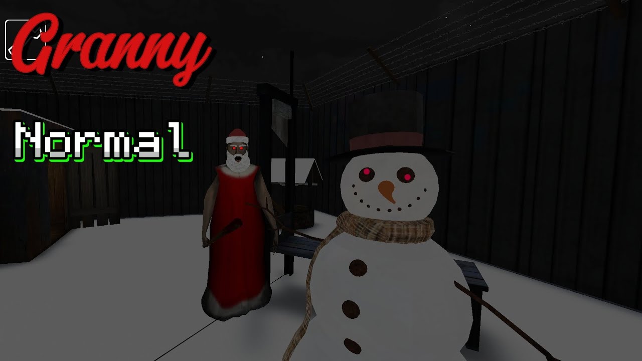 Прохождение Granny на уровне Normal