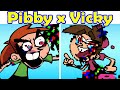 Friday Night Funkin' VS Pibby Vicky & Timmy Week (Wish Come True/FNF Mod/Come and learn with Pibby!)