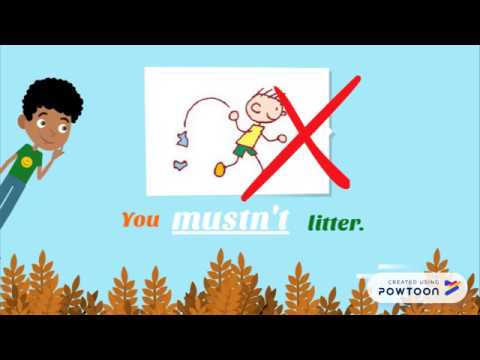 must / mustn't ︳School Rules ︳Places at school ︳English for Kids ︳Grammar for Kids