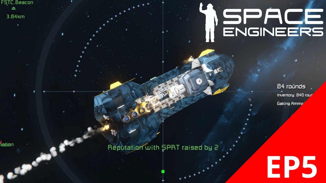 Space Engineers EP5 - Første store fangst😎 - YouTube