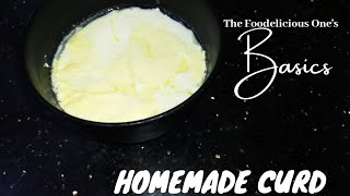 Homemade Curd Thick And Easy No Fail Method