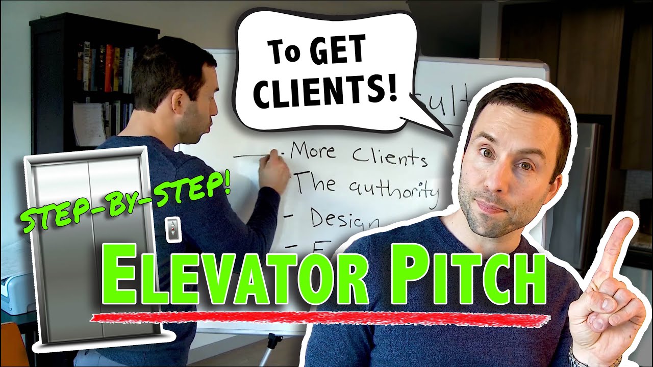 How to Create your 'Client-Getting' Elevator Pitch! | Step-by-Step Tutorial