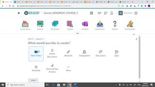 Setting up Your Content Units and Files in Brightspace