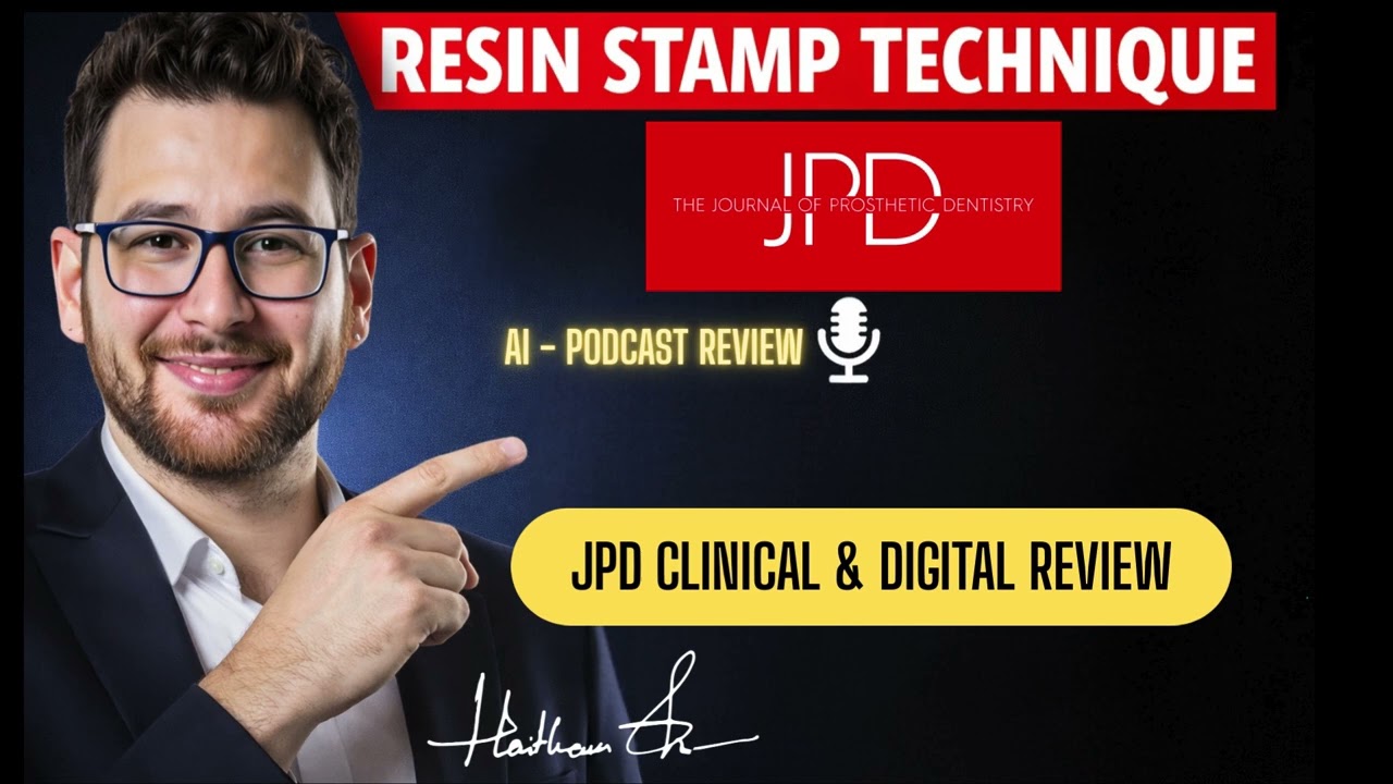 Resin Stamp Protocol: A Virtual Dentist Discussion (AI-Audio) Curated by Dr. Haitham Sharshar