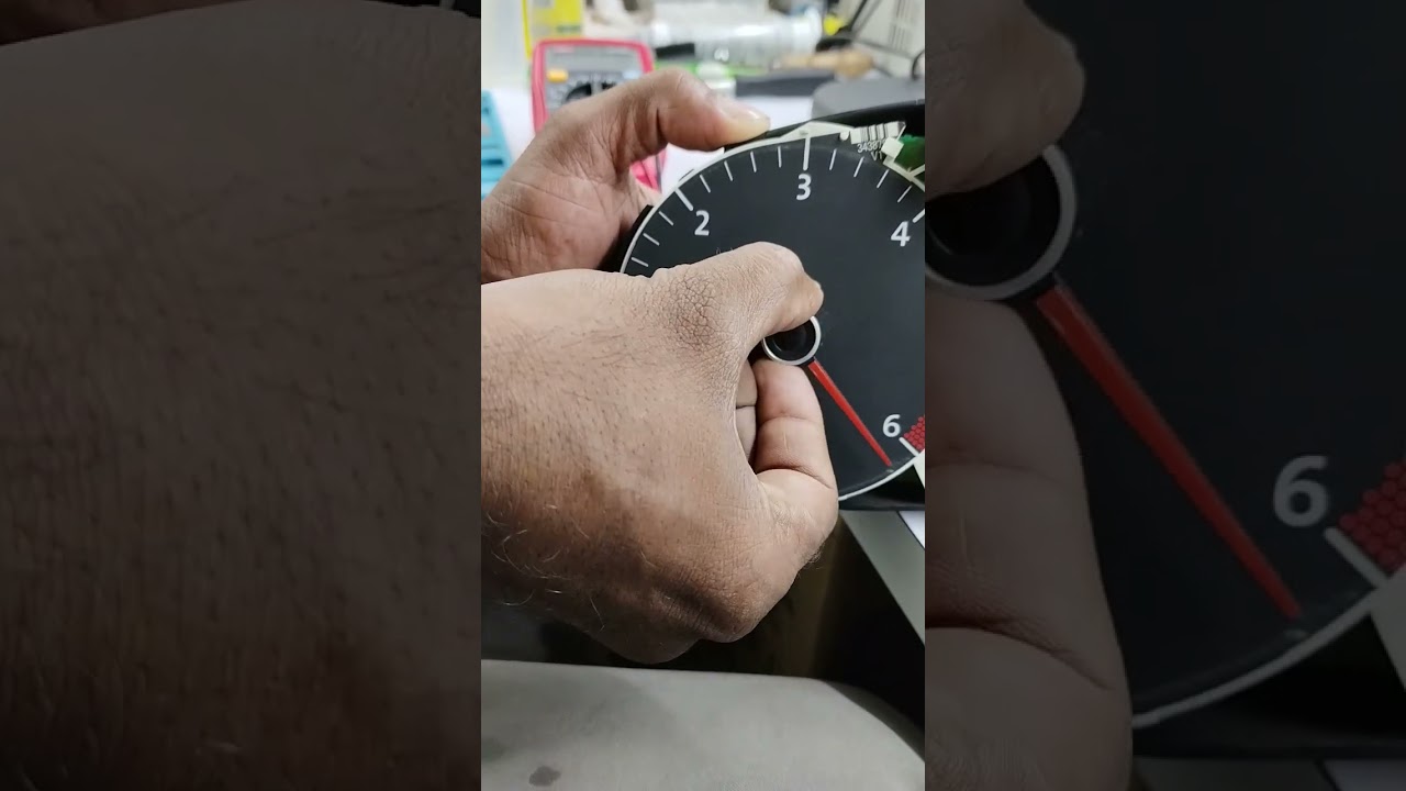 Cluster Meter Needle Remove & Refitting 