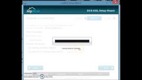 How to setup D link cloud camera