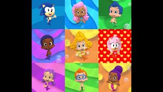 Sonic and Bubble Guppies tv series (Short Video)#2 #nickelodeon #nickjr