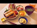 作り置きなし！40分で一汁三菜晩ごはん