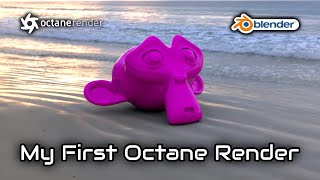 Blender Octane Render v2025 - My First Octane Render