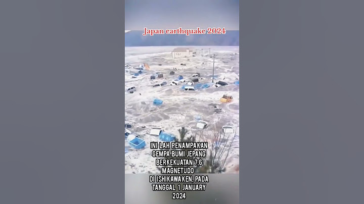 TSUNAMI DAN GEMPA BUMI DI JEPANG/JAPAN 1 JANUARY 2024 #shorts #japan #jepang #tsunami #gempabumi