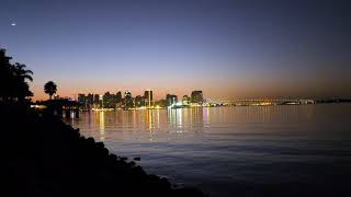 Sunrise over San Diego - From First Light to the Arrival of 2 Cruise Ships - October 12, 2023