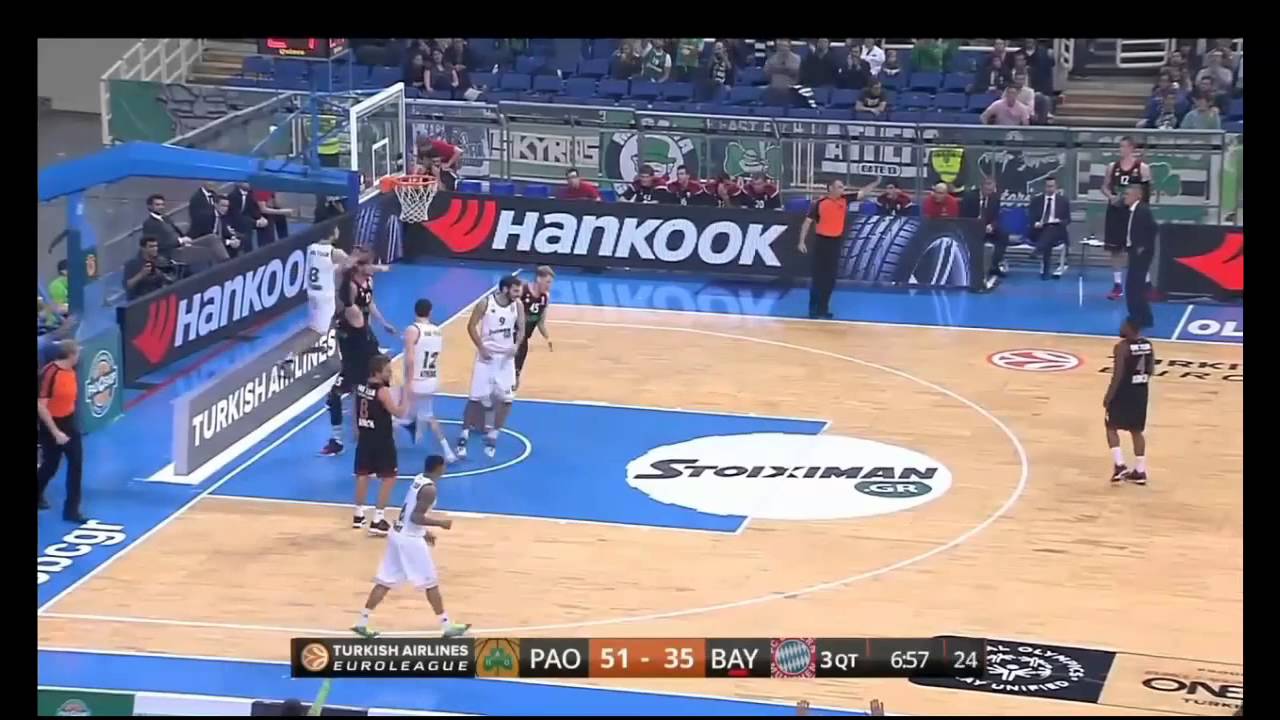 Panathinaikos vs  FC Bayern Munich 28/11/14 (all points)