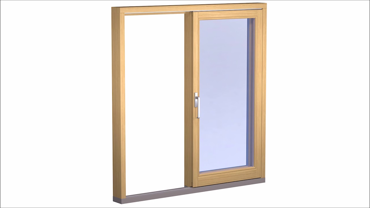 Lasita SD Classic Sliding door with a composite threshold