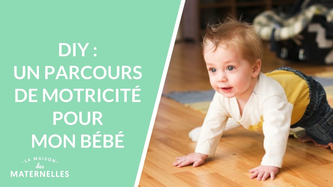 DIY : un parcours motricité pour mon bébé - La Maison des maternelles #LMDM  