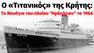 Ο «Τιτανικός» της Κρήτης -Το ναυάγιο  του πλοίου "Ηράκλειον" το 1966