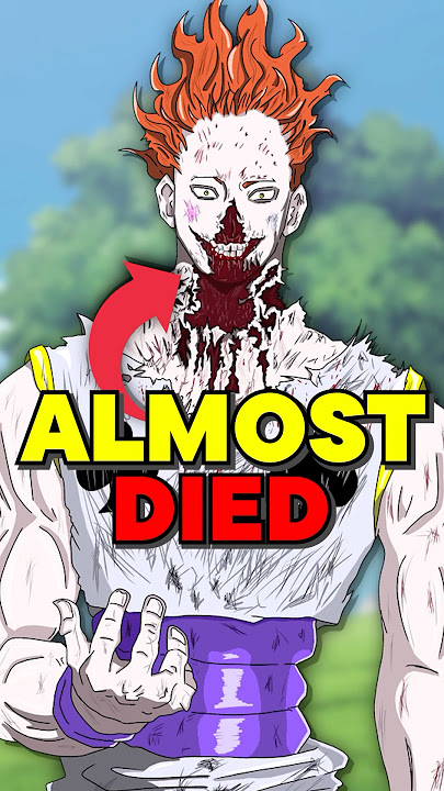 Hisoka Almost DIED Here 😶 #animeanxiety #hunterxhunter